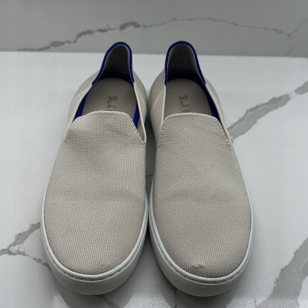 Rothy's Cream Women's Slip-On Loafers